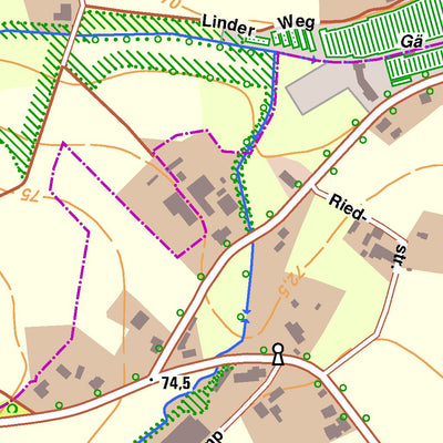 Bezirksregierung Köln Marl 4 (1:10,000) digital map