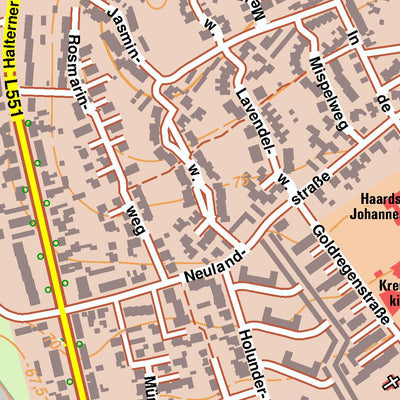Bezirksregierung Köln Marl 5 (1:10,000) digital map