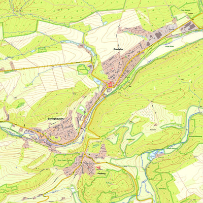 Bezirksregierung Köln Marsberg 1 (1:10,000) digital map