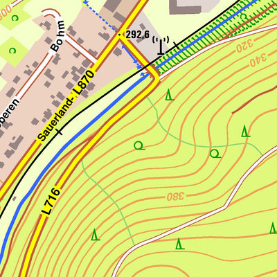 Bezirksregierung Köln Marsberg 1 (1:10,000) digital map