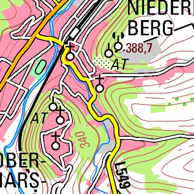 Bezirksregierung Köln Marsberg 1 (1:100,000) digital map
