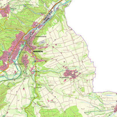 Bezirksregierung Köln Marsberg 1 (1:25,000) digital map