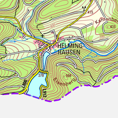 Bezirksregierung Köln Marsberg 2 (1:50,000) digital map