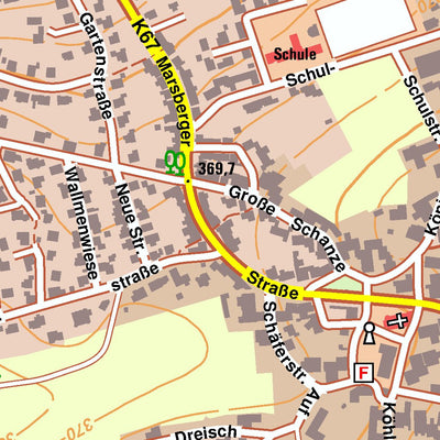 Bezirksregierung Köln Marsberg 6 (1:10,000) digital map