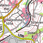 Bezirksregierung Köln Mechernich (1:100,000) digital map