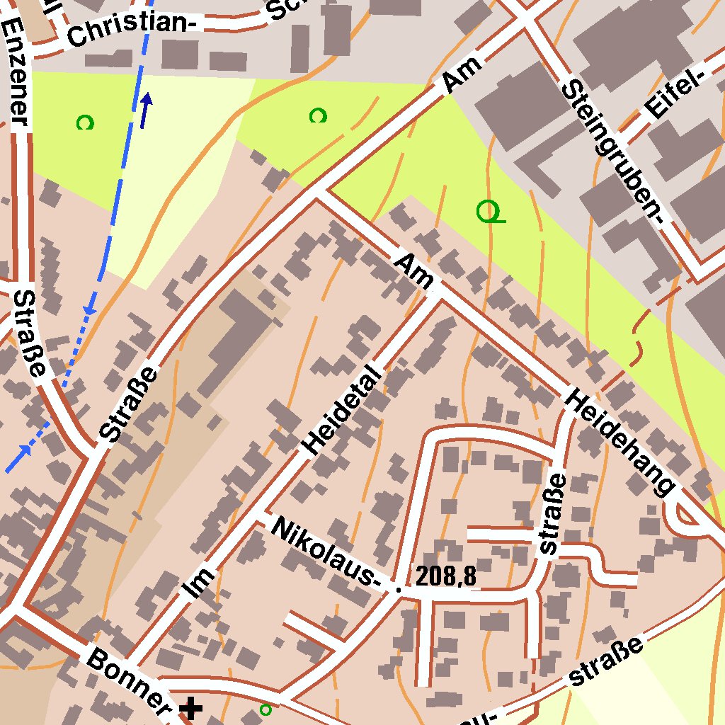 Mechernich 4 (1:10,000) Map by Bezirksregierung Koln | Avenza Maps