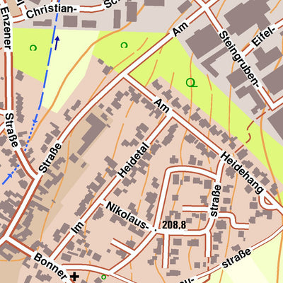 Bezirksregierung Köln Mechernich 4 (1:10,000) digital map