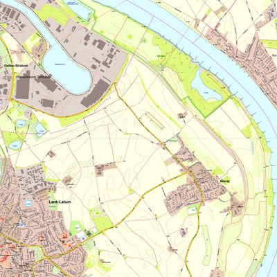 Bezirksregierung Köln Meerbusch 6 (1:10,000) digital map