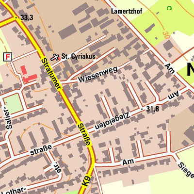 Bezirksregierung Köln Meerbusch 6 (1:10,000) digital map