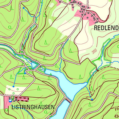 Bezirksregierung Köln Meinerzhagen 2 (1:25,000) digital map