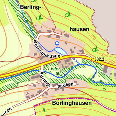 Bezirksregierung Köln Meinerzhagen 6 (1:10,000) digital map
