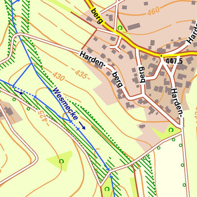Bezirksregierung Köln Meinerzhagen 7 (1:10,000) digital map