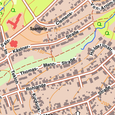 Bezirksregierung Köln Menden (Sauerland) 4 (1:10,000) digital map