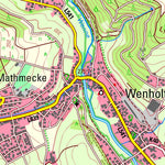Bezirksregierung Köln Meschede 4 (1:25,000) digital map