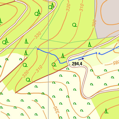 Bezirksregierung Köln Meschede 5 (1:10,000) digital map