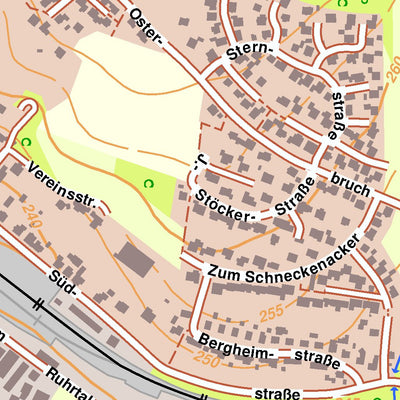 Bezirksregierung Köln Meschede 5 (1:10,000) digital map