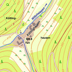 Bezirksregierung Köln Meschede 7 (1:10,000) digital map
