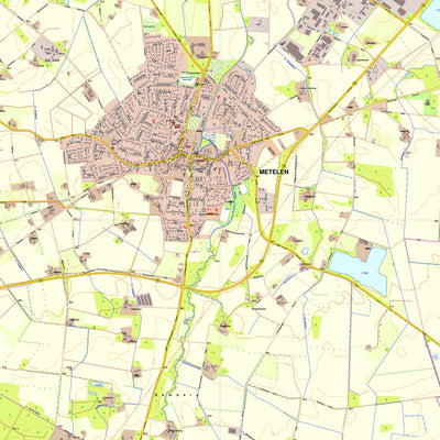 Bezirksregierung Köln Metelen 1 (1:10,000) digital map