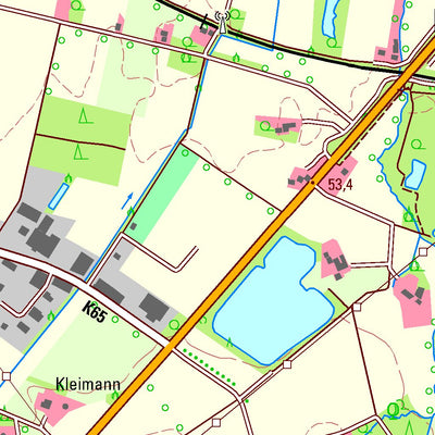 Bezirksregierung Köln Metelen (1:25,000) digital map