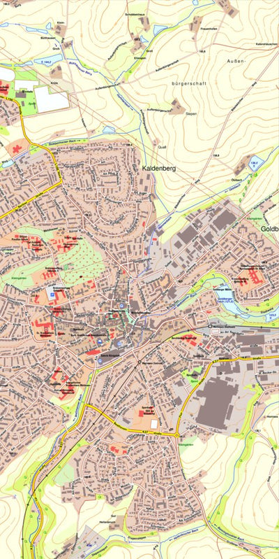 Bezirksregierung Köln Mettmann 2 (1:10,000) digital map
