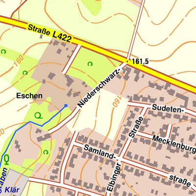 Bezirksregierung Köln Mettmann 4 (1:10,000) digital map