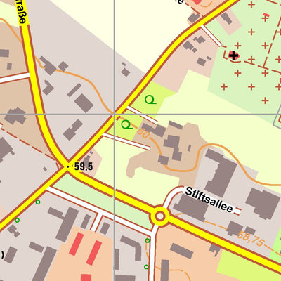 Bezirksregierung Köln Minden 1 (1:10,000) digital map