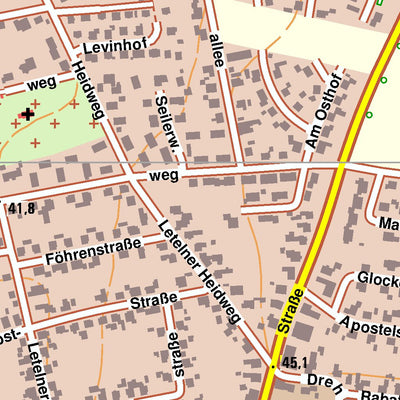 Bezirksregierung Köln Minden 6 (1:10,000) digital map