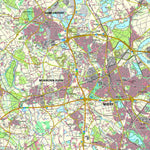 Bezirksregierung Köln Moers (1:50,000) digital map