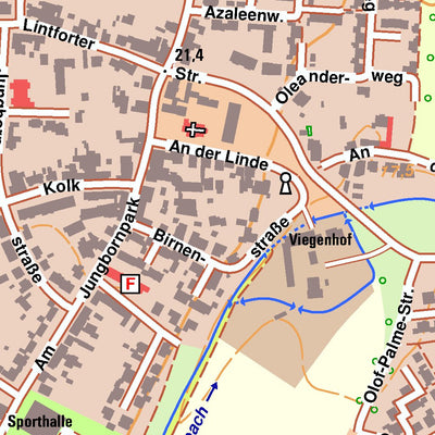 Bezirksregierung Köln Moers 2 (1:10,000) digital map