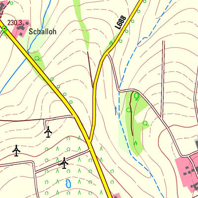 Bezirksregierung Köln Möhnesee 2 (1:25,000) digital map