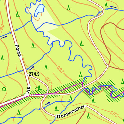 Bezirksregierung Köln Möhnesee 3 (1:10,000) digital map