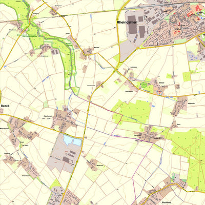 Bezirksregierung Köln Mönchengladbach 10 (1:10,000) digital map
