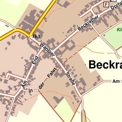 Bezirksregierung Köln Mönchengladbach 7 (1:10,000) digital map