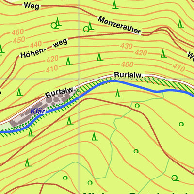 Bezirksregierung Köln Monschau 1 (1:10,000) digital map