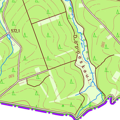 Bezirksregierung Köln Monschau 3 (1:25,000) digital map