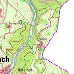 Bezirksregierung Köln Morsbach 1 (1:25,000) digital map