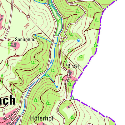 Bezirksregierung Köln Morsbach 1 (1:25,000) digital map