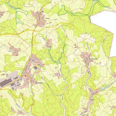 Bezirksregierung Köln Morsbach 3 (1:10,000) digital map