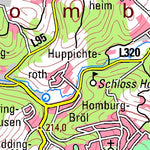 Bezirksregierung Köln Much (1:100,000) digital map