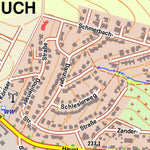 Bezirksregierung Köln Much 4 (1:10,000) digital map