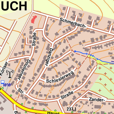 Bezirksregierung Köln Much 4 (1:10,000) digital map