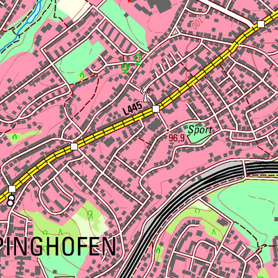 Bezirksregierung Köln Mülheim an der Ruhr (1:25,000) digital map