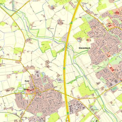 Bezirksregierung Köln Münster 12 (1:10,000) digital map