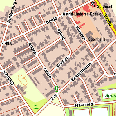 Bezirksregierung Köln Münster 16 (1:10,000) digital map