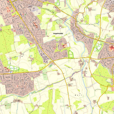 Bezirksregierung Köln Münster 19 (1:10,000) digital map