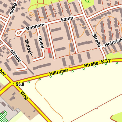 Bezirksregierung Köln Münster 19 (1:10,000) digital map