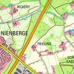 Bezirksregierung Köln Münster 3 (1:25,000) digital map