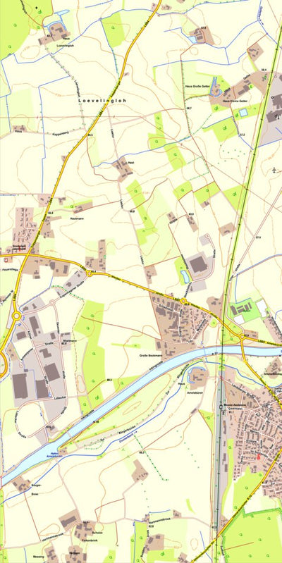Bezirksregierung Köln Münster 7 (1:10,000) digital map