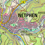 Bezirksregierung Köln Netphen (1:50,000) digital map