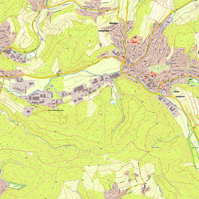 Bezirksregierung Köln Netphen 8 (1:10,000) digital map